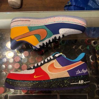 2019 Nike What The Air Force I Low What The LA Los Angeles Men