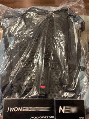 2019 Sup The North Face TNF Statue Of Liberty Waterproof Backpack Black - Image 2