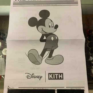2019 Kith Disney Mickey The New York Newspaper