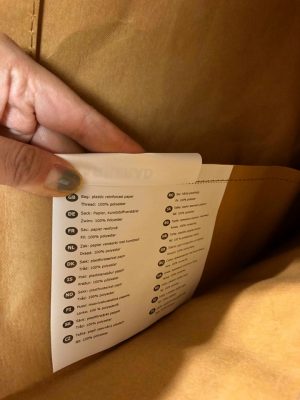 2019 Off White Virgil Abloh Ikea Markerad Sculpture Medium Bag Brown - Image 8