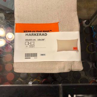 2019 Off White Virgil Abloh Ikea Markerad Textiles Cushion Cover Beige