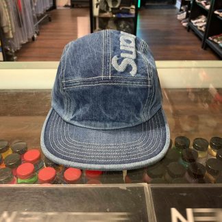 2019 Sup Top Logo Camp Cap Denim