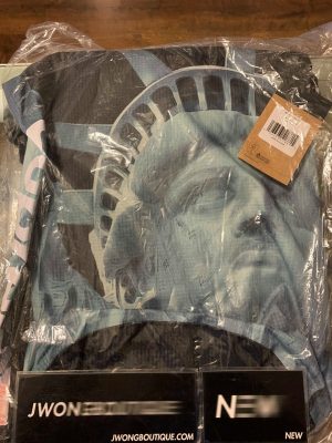 2019 Sup The North Face TNF Statue Of Liberty Waterproof Backpack Black