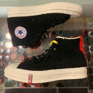 2019 Converse Chuck Taylor All Star 70s HI Kith Disney Fur Black