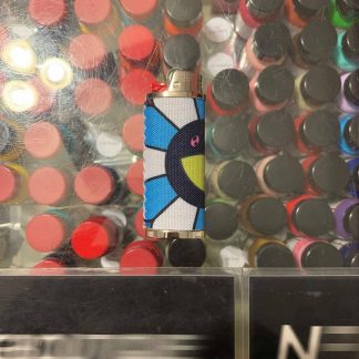 2019 Custom Takashi Murakami BIC Lighter Case Holder Light Blue