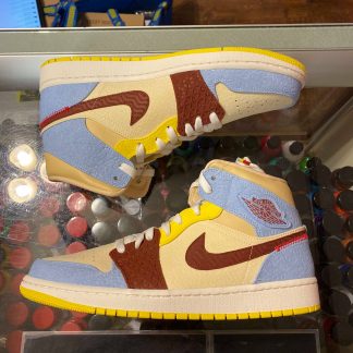 2019 Nike Jordan I Mid SE Fearless Maison Chateau Rouge