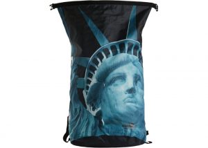 2019 Sup The North Face TNF Statue Of Liberty Waterproof Backpack Black - Image 5
