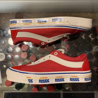 2019 Vans Bold Ni Rhude Racing Red Youth