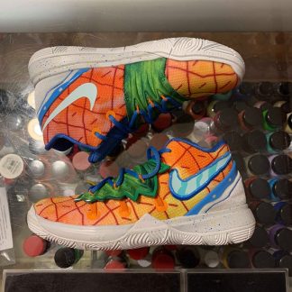2019 Nike Kyrie 5 Spongebob Pineapple House Kids