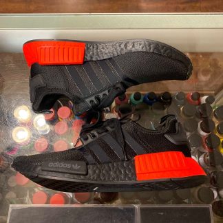2019 Adidas NMD R1 Core Black Solar Red