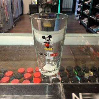 2019 Kith Disney Mickey Mouse 50s Water Glass Clear