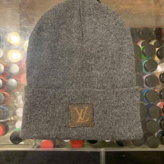2019 Custom Carhartt Louis Vuitton LV Beanie Dark Heather Grey