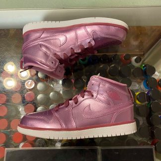 2019 Nike Air Jordan I Mid Pink Rise Preschool