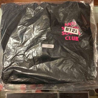 2019 Anti Social Social Club ASSC BT21 Hoodie Black