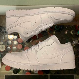 2019 Nike Air Jordan I Triple White Men