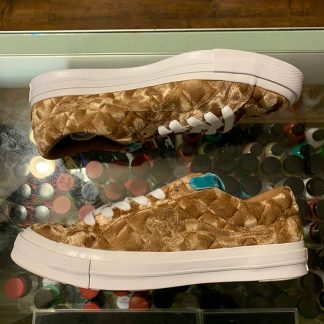 2019 Converse One Star Ox Golf Le Fleur TTC Quilted Velvet Brown Sugar