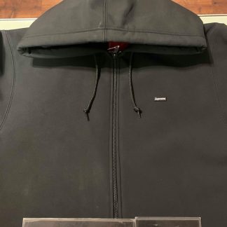 2019 Sup Windstopper Zip Up Hooded Sweatshirt Black