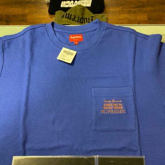2019 Sup Waffle Pocket Tee Royal