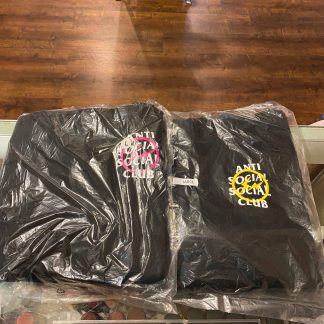 2019 Anti Social Social Club ASSC Fragment Bolt Hoodie Packaged