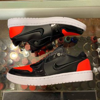 2019 Nike Air Jordan I Low Slip Black Hot Punch