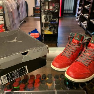 2008 Nike Air Jordan I High Premier Gucci Red