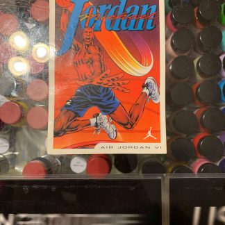 1991 Nike Air Jordan VI White Infrared Retro Card