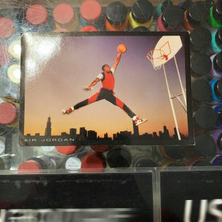 2001 Nike Air Jordan I Metallic Silver Retro Card