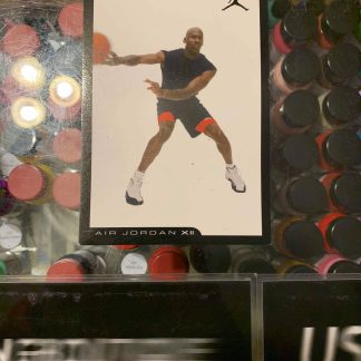 1996 Nike Air Jordan XII Taxi Retro Card