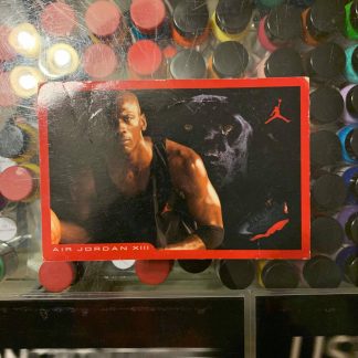 2004 Nike Air Jordan XIII Bred Retro Card