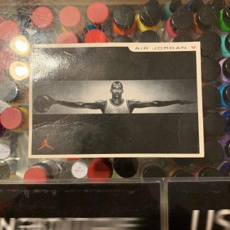 2006 Nike Air Jordan V Metallic Retro Card