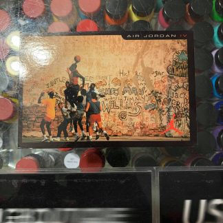 2010 Nike Air Jordan IV Military Blue Retro Card