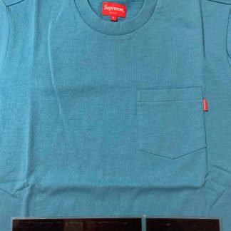 2018 Sup Short Sleeve Pocket Tee Dusty Blue