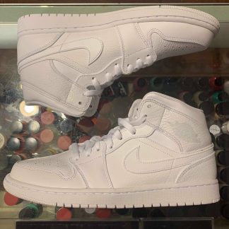 2018 Nike Air Jordan I Mid Triple White Men