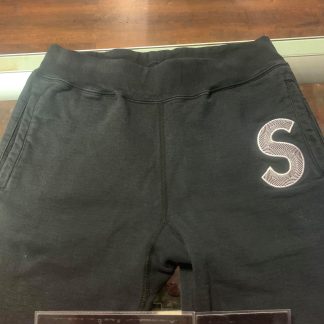 2018 Sup S Logo Pants Black