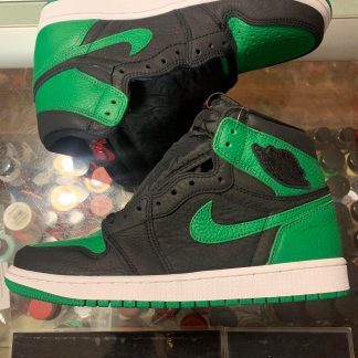 2020 Nike Air Jordan I Pine Green Black Men