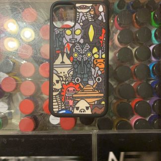 2020 Custom A Bathing Ape Bape Baby Milo X Ultra Man IPhone 11 Black Case