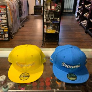 2020 Sup $1 Million Metallic Box Logo New Era Cap