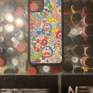 2020 Custom Takashi Murakami X Doreamon IPhone 11 Black Case
