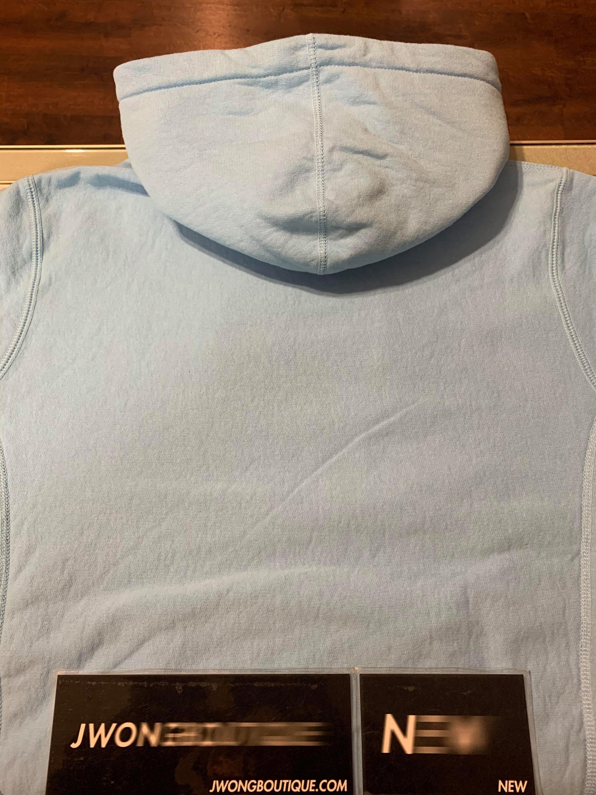 2019 Supreme Bandana Box Logo Hooded Sweatshirt Light Blue | Jwong Boutique