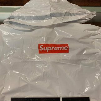 2020 Sup Ballpark Adult Rain Poncho White