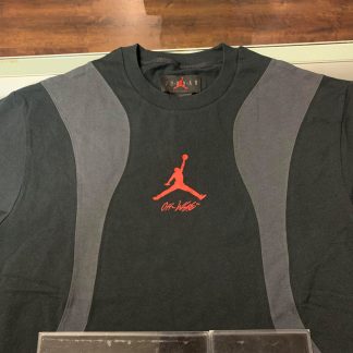 2020 Off White Nike Air Jordan Tee Black