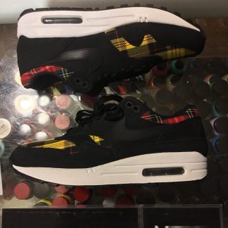 2018 Nike Air Max 1 Tartan Black