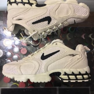2020 Nike Stussy Air Zoom Spiridon Caged Fossil Men