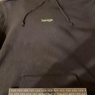 2020 Sup Digital Logo Hooded Sweatshirt Black