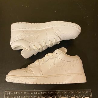 2019 Nike Air Jordan I Low White Black Wings Youth