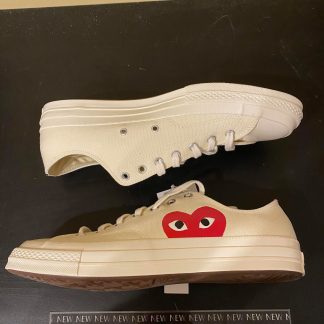 2019 Converse Comme des Garcons CDG Low All Star 70s Ox Play White Men