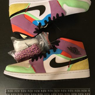 2020 Nike Air Jordan I Mid Multicolor Light Bulb Youth