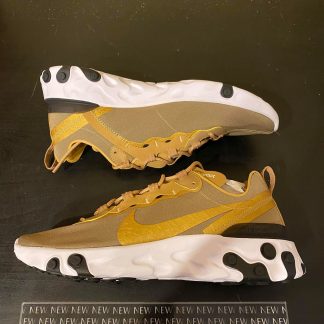 2018 Nike React Element 55 Metallic Gold Men