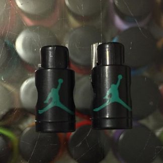 Nike Air Jordan VI Lace Locks Black Base Teal Or Turquoise Jumpman