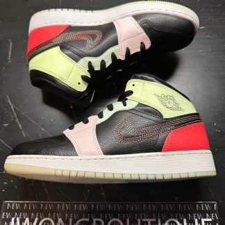 2019 Nike Air Jordan I Mid Glow In The Dark Youth